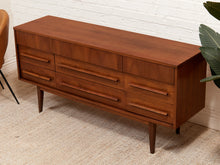Load image into Gallery viewer, Kent Coffey Mid Century Walnut Dresser