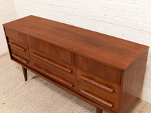 Load image into Gallery viewer, Kent Coffey Mid Century Walnut Dresser
