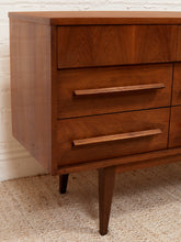 Load image into Gallery viewer, Kent Coffey Mid Century Walnut Dresser