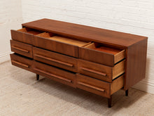 Load image into Gallery viewer, Kent Coffey Mid Century Walnut Dresser