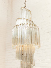 Load image into Gallery viewer, Spiral Art Deco Style Chandelier