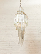 Load image into Gallery viewer, Spiral Art Deco Style Chandelier