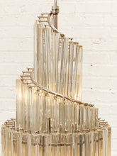 Load image into Gallery viewer, Spiral Art Deco Style Chandelier
