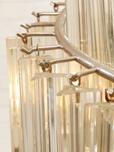 Load image into Gallery viewer, Spiral Art Deco Style Chandelier