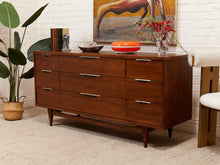 Load image into Gallery viewer, Kent Coffey Mid Century Walnut Dresser