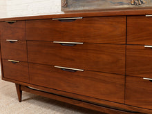 Load image into Gallery viewer, Kent Coffey Mid Century Walnut Dresser