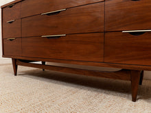 Load image into Gallery viewer, Kent Coffey Mid Century Walnut Dresser
