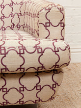 Load image into Gallery viewer, Geometric Club Chair as Found