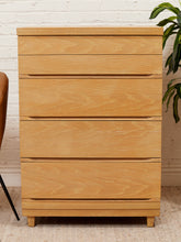 Load image into Gallery viewer, Blonde Highboy Dresser