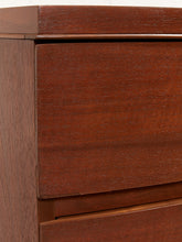 Load image into Gallery viewer, Five Drawer Bowed Front Art Deco Dresser Highboy