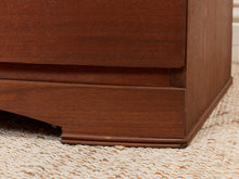 Load image into Gallery viewer, Five Drawer Bowed Front Art Deco Dresser Highboy
