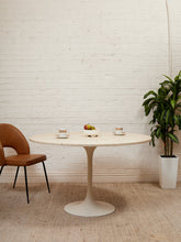 Load image into Gallery viewer, Travertine Tulip Dining Table