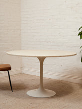Load image into Gallery viewer, Travertine Tulip Dining Table