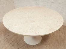 Load image into Gallery viewer, Travertine Tulip Dining Table