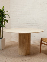 Load image into Gallery viewer, Travertine Round Table