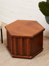 Load image into Gallery viewer, Vintage Wood End Cabinet