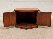 Load image into Gallery viewer, Vintage Wood End Cabinet