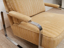 Load image into Gallery viewer, Art Deco Style Vintage Chrome Lounger