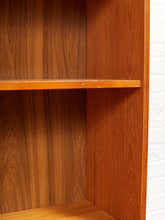 Load image into Gallery viewer, Teak Vintage Mid Century Tall Shelf