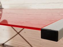 Load image into Gallery viewer, Red Post Modern Desk