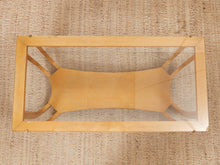 Load image into Gallery viewer, Blonde Mid Century Vintage Coffee Table