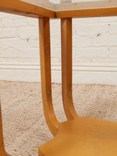 Load image into Gallery viewer, Blonde Mid Century Vintage Coffee Table