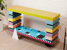 Load image into Gallery viewer, Memphis Style Console Cabinet by Designer Aliyah Rivera