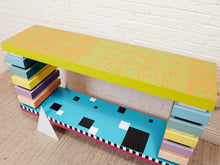 Load image into Gallery viewer, Memphis Style Console Cabinet by Designer Aliyah Rivera