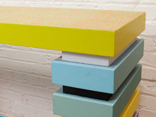 Load image into Gallery viewer, Memphis Style Console Cabinet by Designer Aliyah Rivera
