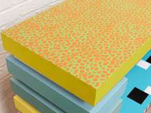 Load image into Gallery viewer, Memphis Style Console Cabinet by Designer Aliyah Rivera