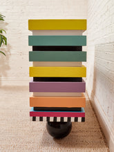 Load image into Gallery viewer, Memphis Style Console Cabinet by Designer Aliyah Rivera