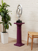 Load image into Gallery viewer, Purple Vintage Pedestal