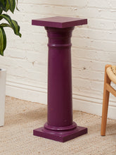 Load image into Gallery viewer, Purple Vintage Pedestal