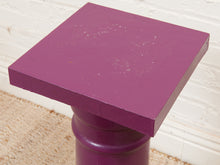 Load image into Gallery viewer, Purple Vintage Pedestal