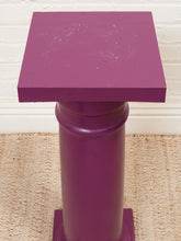 Load image into Gallery viewer, Purple Vintage Pedestal