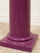 Load image into Gallery viewer, Purple Vintage Pedestal