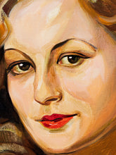 Load image into Gallery viewer, Female Portrait of Nana Original Painting