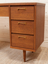 Load image into Gallery viewer, 1960’s Mid Century Double Pedestal Desk