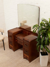 Load image into Gallery viewer, Art Deco Vanity with Mirror
