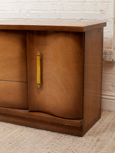 Load image into Gallery viewer, Deco Style Vintage 1950’s Wavy Front Dresser
