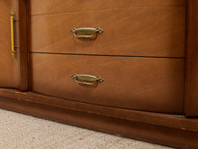 Load image into Gallery viewer, Deco Style Vintage 1950’s Wavy Front Dresser