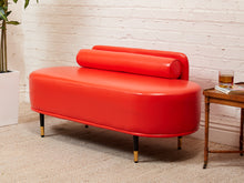 Load image into Gallery viewer, Red Retro Bench