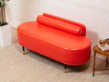 Load image into Gallery viewer, Red Retro Bench
