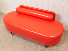 Load image into Gallery viewer, Red Retro Bench