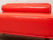 Load image into Gallery viewer, Red Retro Bench