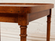 Load image into Gallery viewer, Antique Vintage Square Table on Wheels as found