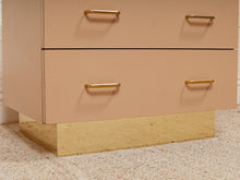 Load image into Gallery viewer, Double Drawer Mid Century Nightstand