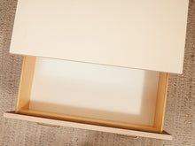 Load image into Gallery viewer, Double Drawer Mid Century Nightstand