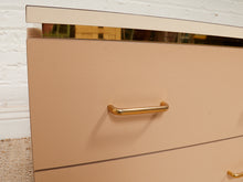 Load image into Gallery viewer, Double Drawer Mid Century Nightstand