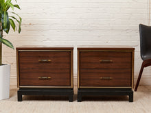 Load image into Gallery viewer, Formica Asian Regency Vintage Nightstands